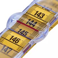 Centimetru de croitorie lungime 150 cm, cu sistem de fixare Prym