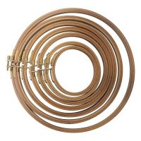 Gherghef si suport de gherghef pentru broderie manuala BabySnap, diferite diametre 10,2-28,2 cm