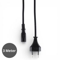 Cablu de alimentare Euro 3 metri, cu stecher 250V/2.5A uz universal Philipp