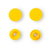 393110 Set capse plastic (30 perechi) de 12,4 mm, culoare 10 - galben