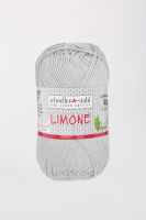 Fir textil Scholler Limone 25 pentru tricotat si crosetat, 100% bumbac, Argintiu, 125m