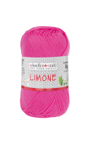Fir textil Scholler Limone 38 pentru tricotat si crosetat, 100% bumbac, Roz, 125m
