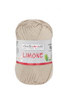 Fir textil Scholler Limone 49 pentru tricotat si crosetat, 100% bumbac, Bej, 125m
