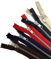 Fermoar metalic detasabil pentru jachete, pantaloni, pantofi, genti, spira metalica argintie #5 YKK