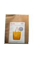 Tipar geanta shopper cu materiale incluse, din piele vegana galben deschis Bernina Rossi
