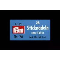 Ace de brodat, set (25 ace), varf bont, Nr. 14, dimensiuni 1,90 x 60 mm, Prym, 124161