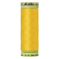 Ata de cusut, 100 % bumbac mercerizat 60, con 200 m pentru matlasare si broderie Mettler SILK-FINISH COTTON 60 culoare Vibrant Yellow