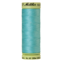 Ata de cusut, 100 % bumbac mercerizat 60, con 200 m pentru matlasare si broderie Mettler SILK-FINISH COTTON 60 culoare Blue Curacao