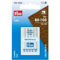 Ace leather finete 80-100 - 5 buc Prym Leather