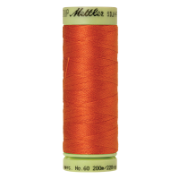 Ata de cusut, 100 % bumbac mercerizat 60, con 200 m pentru matlasare si broderie Mettler SILK-FINISH COTTON 60 culoare Mandarin Orange