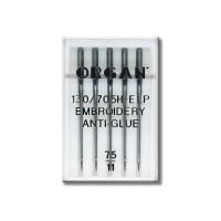 Ace broderie anti-glue finete 75 - 5 buc Organ Needles Embroidery Anti-Glue