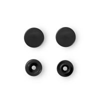 Set capse plastic (30 perechi) de 12,4 mm, negru, Prym, 393105 