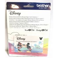 Colecție de modele pe hârtie Mickey Mouse și Minnie Mouse Brother ScanNCut
