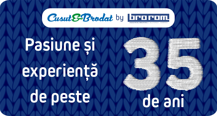 CusutsiBrodat by Brorom - Pasiune si experienta de peste 35 de ani GPEC 2021 - Cel mai bun magazin online